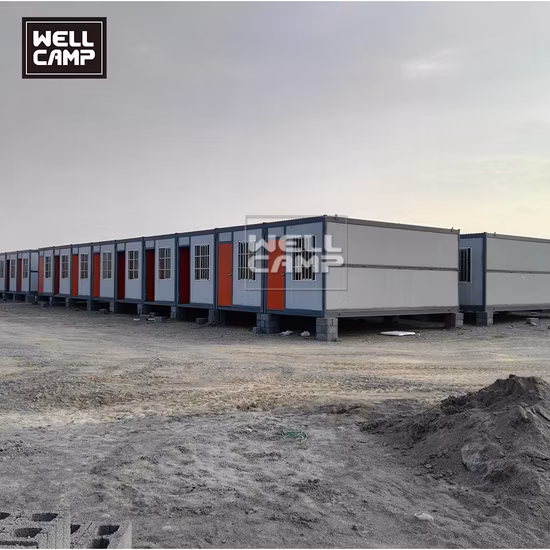 Maison de conteneur pliable préfabriquée bon marché de bonne qualité.